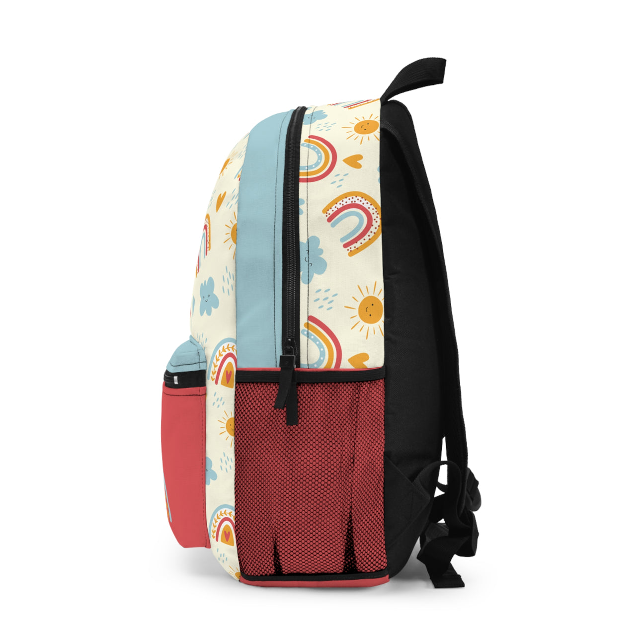 Personalized Cute Rainbows Girls School Backpack - CHILD DECOR LLC