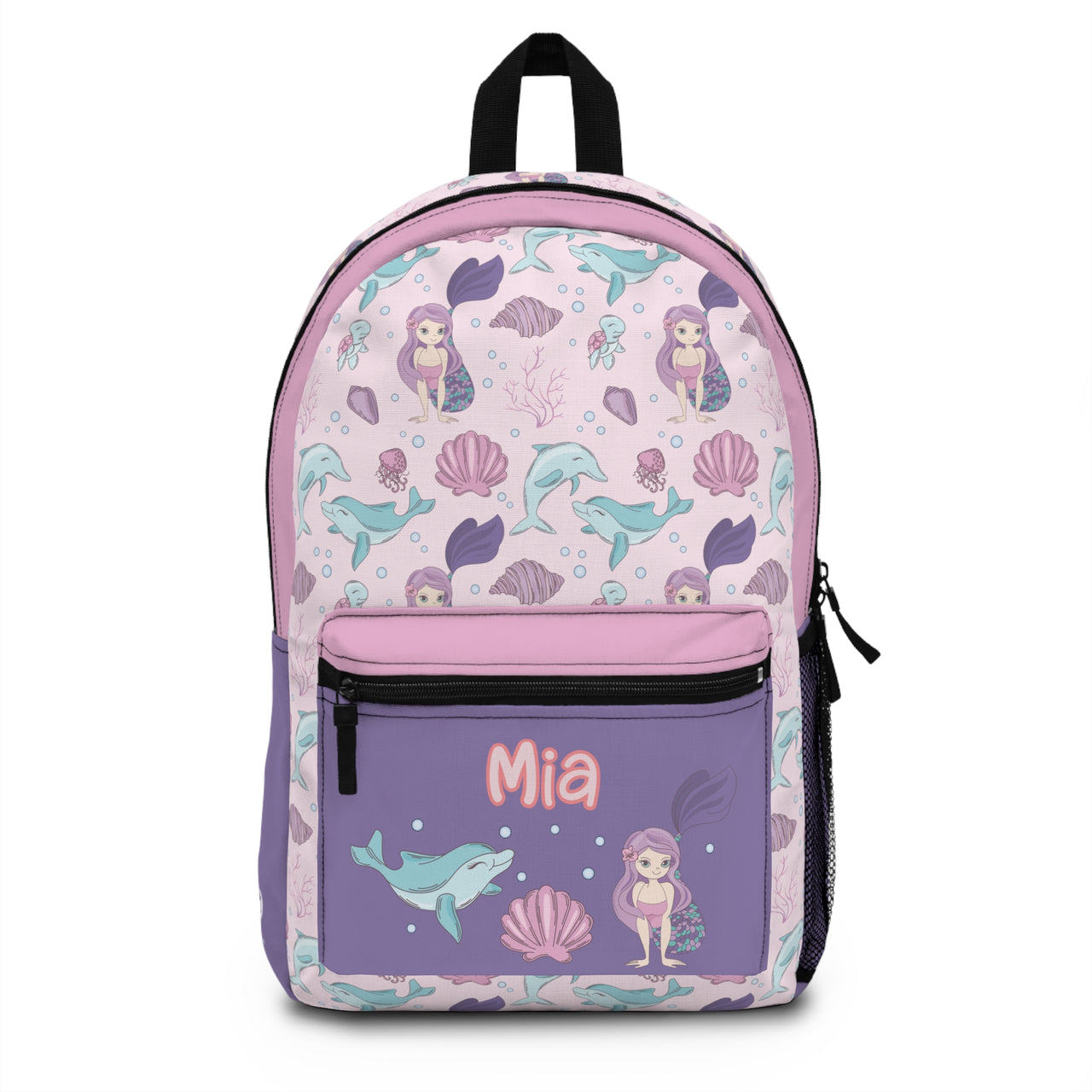 Personalized Cute Mermaids Girls School Backpack - CHILD DECOR LLC