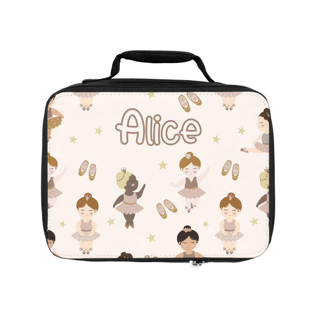 Personalized Girls Ballet Dancers Kids Lunch Bag - CHILD DECOR LLC