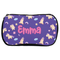 Thumbnail for Personalized 4pcs Kids Unicorns Back to School Girls Bundle: Back Pack + Lunch Box + Water Bottle + Pencil Case (Save Extra 15% in bundle) - CHILD DECOR LLC