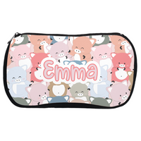 Thumbnail for Personalized 4pcs Kids Pigs Back to School Girls Bundle: Back Pack + Lunch Box + Water Bottle + Pencil Case (Save Extra 15% in bundle) - CHILD DECOR LLC