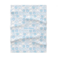 Thumbnail for Personalized Cute Baby Boy Blue Bears Soft Fleece Blanket - CHILD DECOR LLC