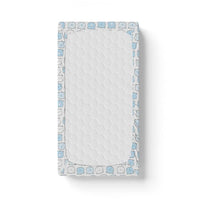 Thumbnail for Personalized Cute Baby Boy White & Blue Bears Fitted Crib Sheet - CHILD DECOR LLC