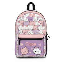 Thumbnail for Personalized 4pcs Kids Kitties Back to School Girls Bundle: Back Pack + Lunch Box + Water Bottle + Pencil Case (Save Extra 15% in bundle) - CHILD DECOR LLC
