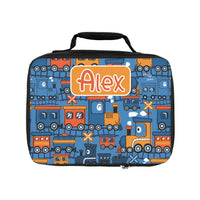 Thumbnail for Personalized 4pcs Kids Trains Back to School Boys Bundle: Back Pack + Lunch Box + Water Bottle + Pencil Case (Save Extra 15% in bundle) - CHILD DECOR LLC