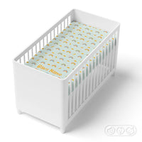 Thumbnail for Baby Unisex Mint Rainbow Fitted Crib Sheet - CHILD DECOR LLC